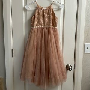 Jenny Yoo peony pink "violet flower girl" dresses